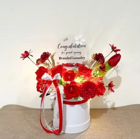 Bloom Box Akrilik Ucapan Grand Opening Padang Lawas Utara